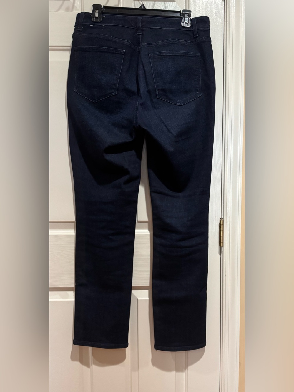 Talbots Straight Leg High Rise Jeans Size 10 Blue Medium Wash - Picture 2 of 4